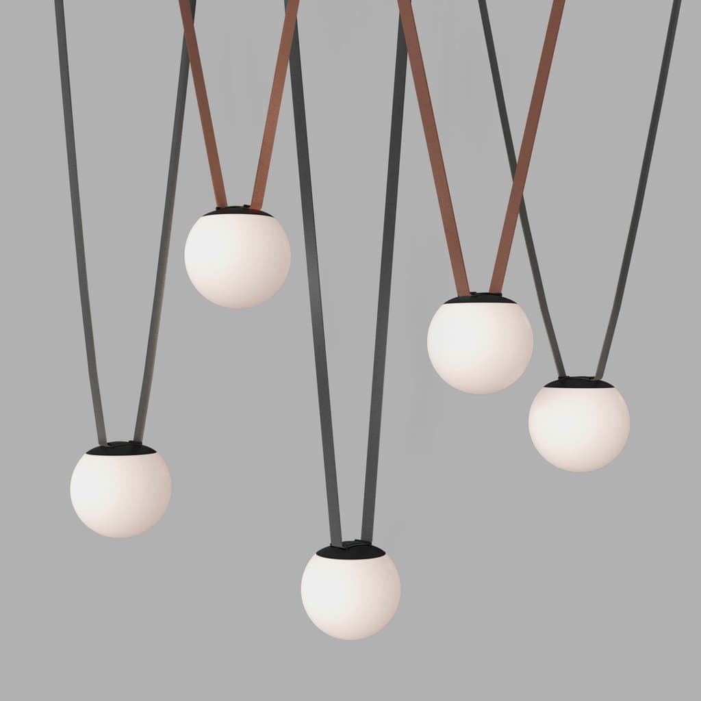 DENKIRS BELTY ORB – koľajnicové svietidlo, 10 W, 4000 K, Ø 150 mm, výška 147 mm, čierna – obrázok 3