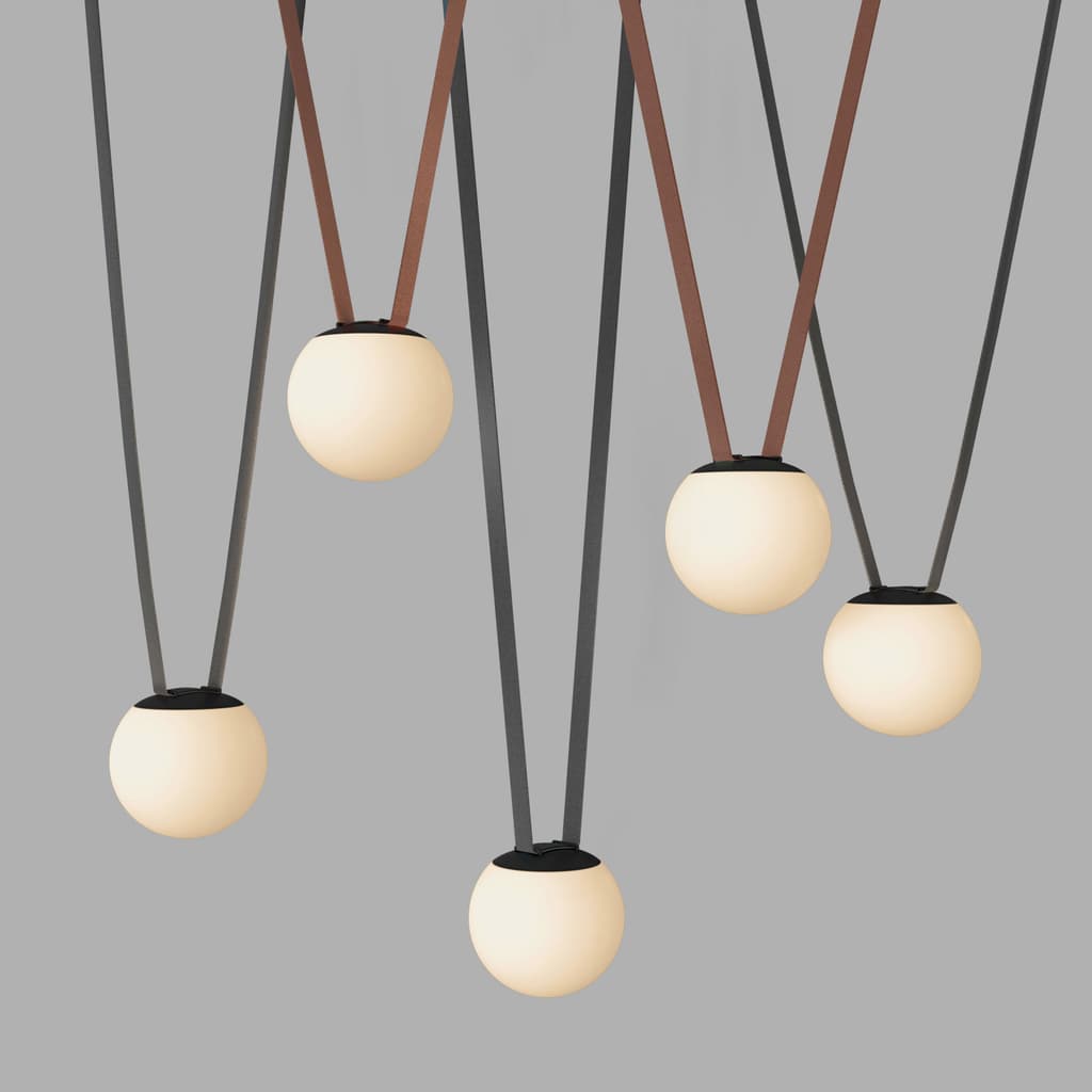 DENKIRS BELTY ORB – koľajnicové svietidlo, 10 W, 3000 K, Ø 150 mm, výška 147 mm, čierna – obrázok 3