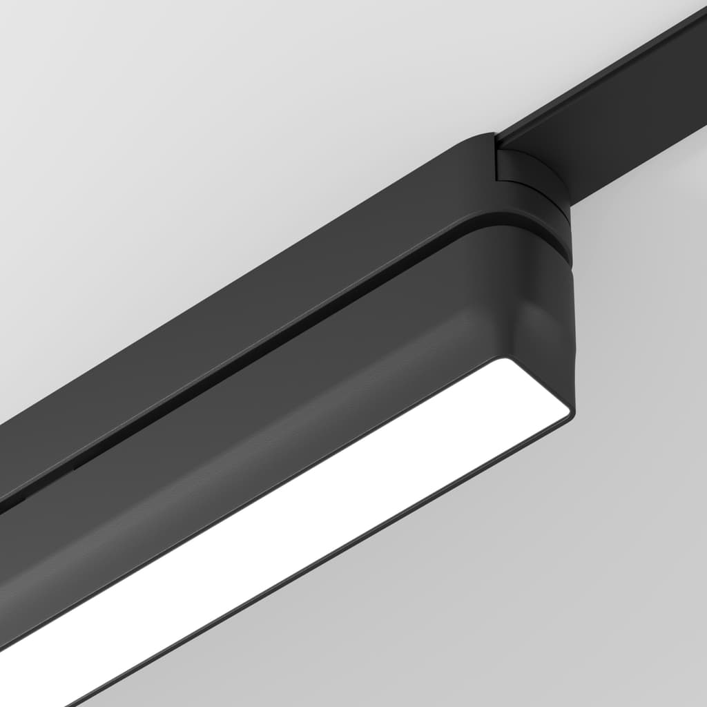 DENKIRS AIR LINEAR – koľajnicové svietidlo, 9 W, 4000 K, dĺžka 230 mm, výška 60 mm, šírka 26 mm, čierna – obrázok 3