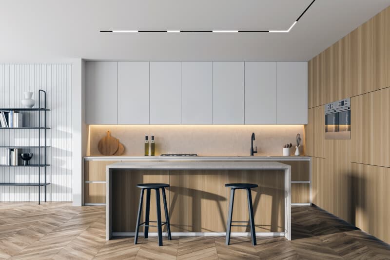 DENKIRS SMART LINEAR – koľajnicové svietidlo, 9 W, dĺžka 220 mm, výška 40 mm, šírka 25 mm, čierna – obrázok 3