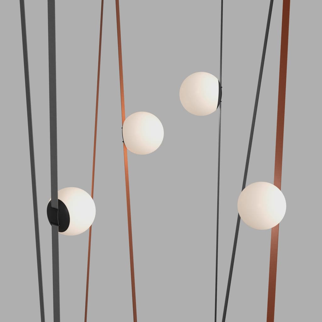 DENKIRS BELTY ORB – koľajnicové svietidlo, 10 W, 4000 K, Ø 150 mm, výška 147 mm, čierna – obrázok 4