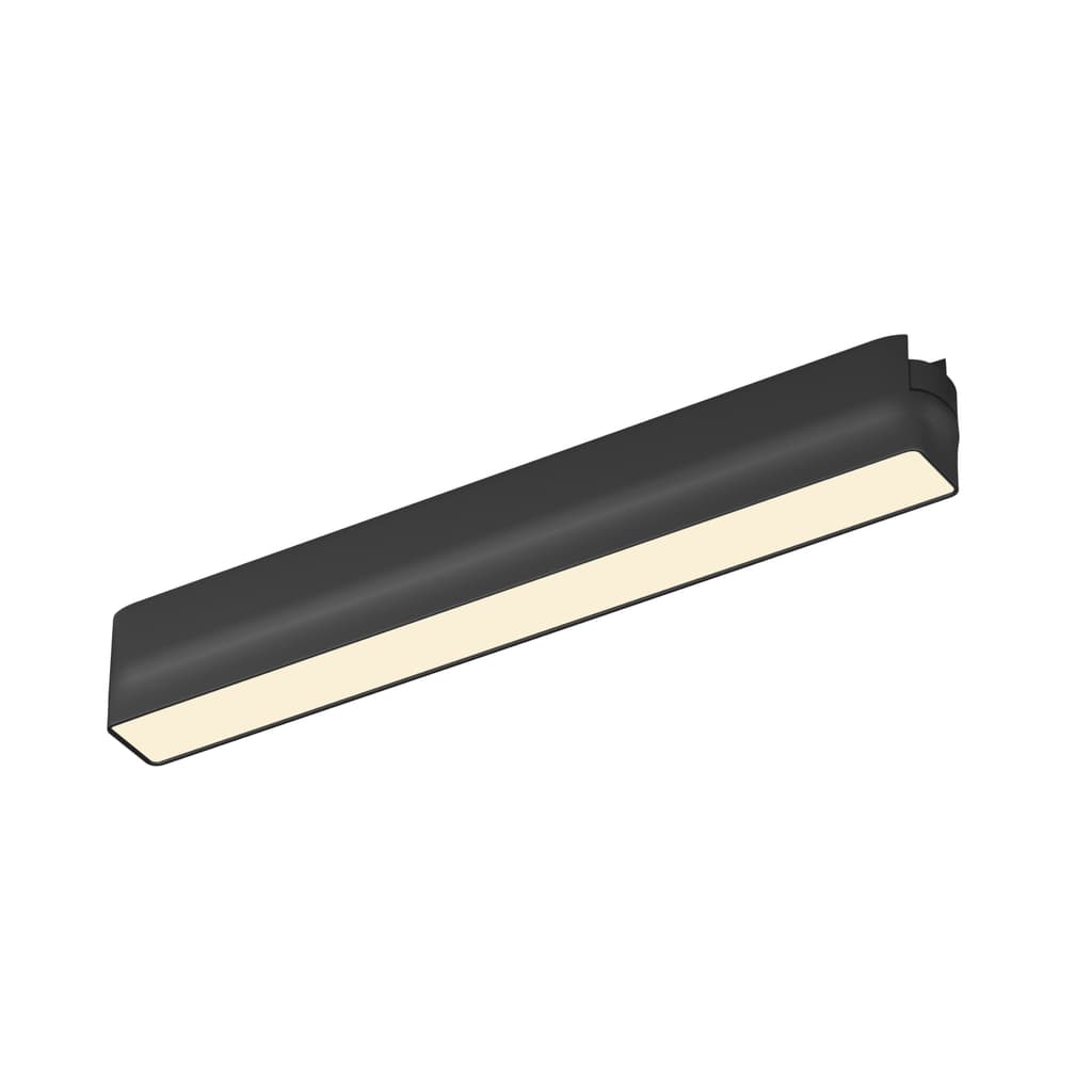 DENKIRS AIR LINEAR – koľajnicové svietidlo, 9 W, 3000 K, dĺžka 230 mm, výška 36 mm, šírka 26 mm, čierna – obrázok 3