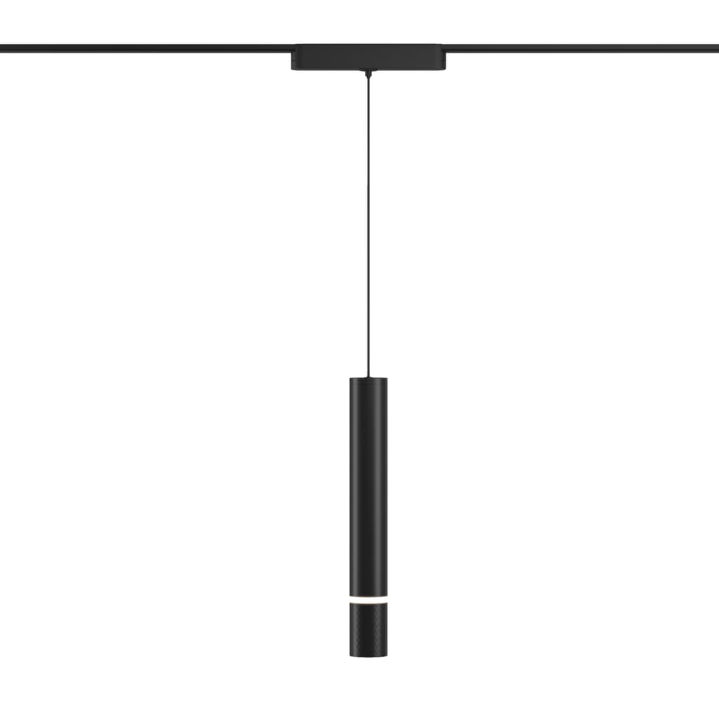 DENKIRS AIR HANG – závesné koľajnicové svietidlo, 5 W, 4000 K, Ø 35 mm, výška 1520 mm, čierna – obrázok 3