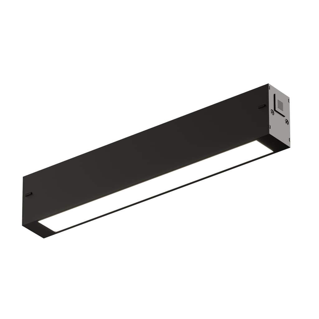DENKIRS SMART LINEAR – koľajnicové svietidlo, 9 W, dĺžka 220 mm, výška 40 mm, šírka 25 mm, čierna – obrázok 2
