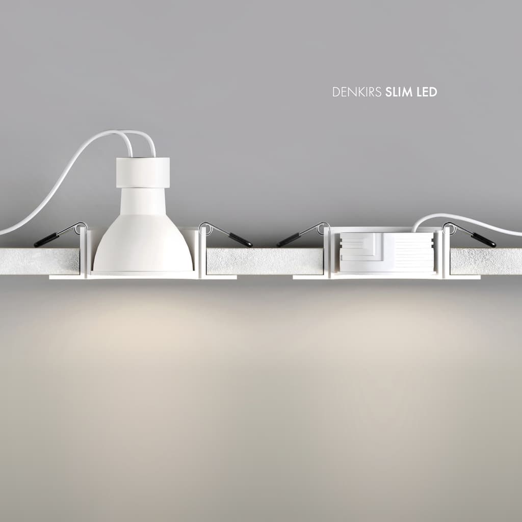 DENKIRS SLIM LED – svetelný zdroj, 7 W, 4000 K, Ø 50 mm, biela – obrázok 2