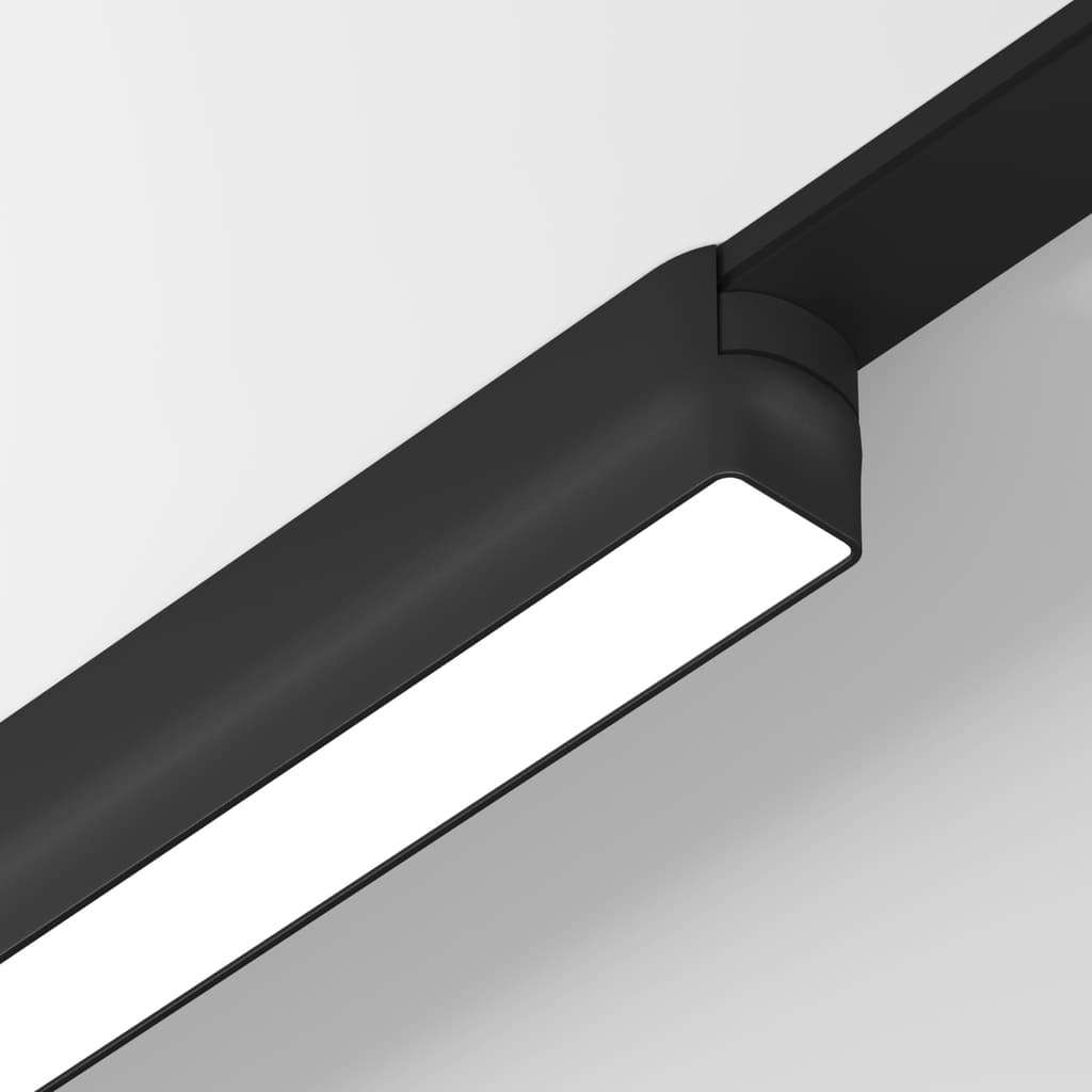 DENKIRS AIR LINEAR – koľajnicové svietidlo, 9 W, 4000 K, dĺžka 230 mm, výška 36 mm, šírka 26 mm, čierna – obrázok 2