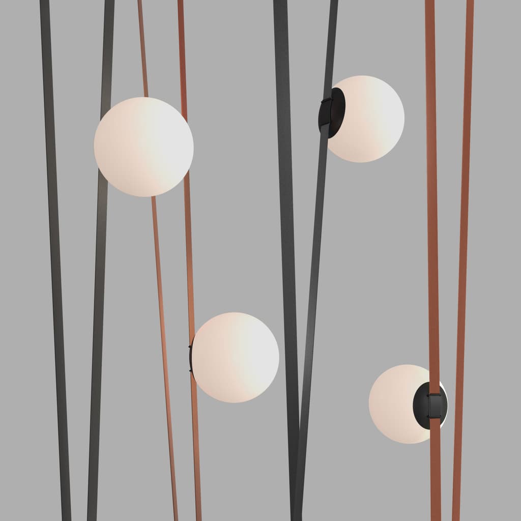DENKIRS BELTY ORB – koľajnicové svietidlo, 10 W, 4000 K, Ø 180 mm, výška 181 mm, čierna – obrázok 4