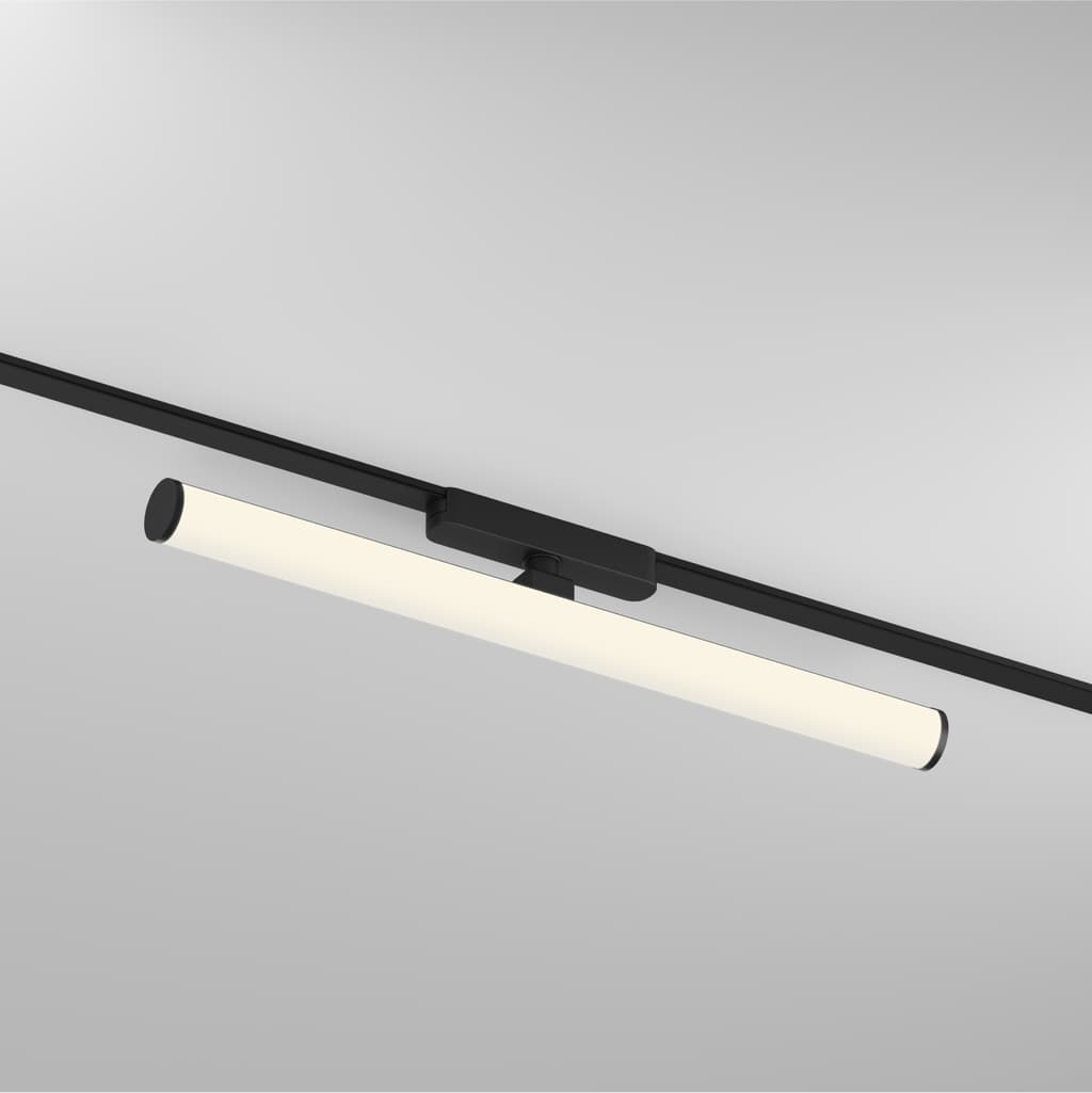 DENKIRS AIR RAY – koľajnicové svietidlo, 12 W, 3000 K, dĺžka 500 mm, výška 79 mm, čierna – obrázok 2