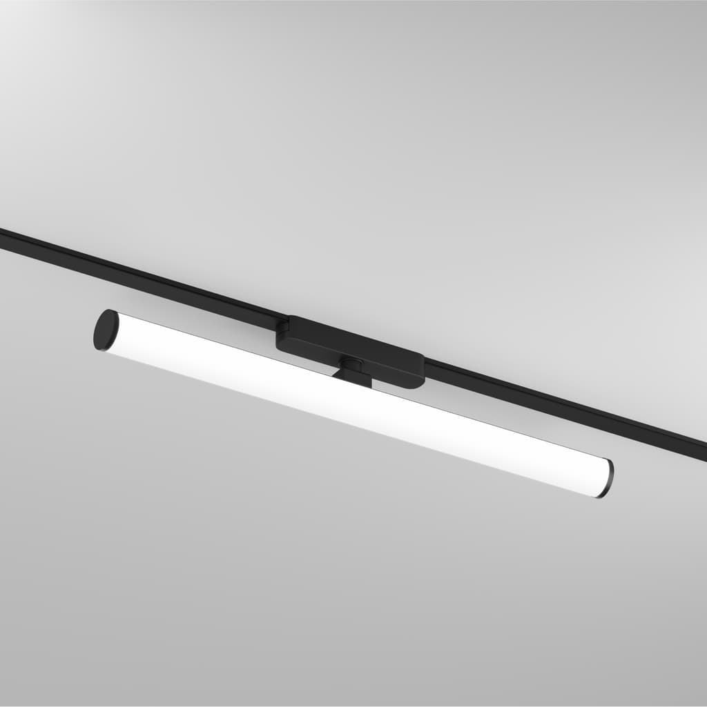 DENKIRS AIR RAY – koľajnicové svietidlo, 12 W, 4000 K, dĺžka 500 mm, výška 79 mm, čierna – obrázok 2