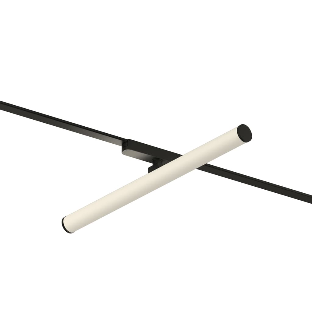 DENKIRS AIR RAY – koľajnicové svietidlo, 12 W, 3000 K, dĺžka 500 mm, výška 79 mm, čierna – obrázok 3