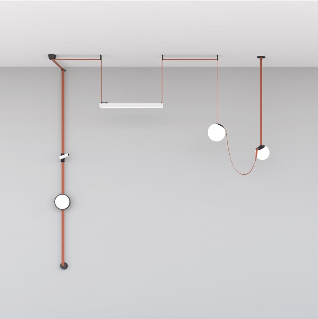 DENKIRS BELTY LINEAR – koľajnicové svietidlo, 24 W, 3000 K, dĺžka 642 mm, výška 45 mm, šírka 40 mm, biela – obrázok 3