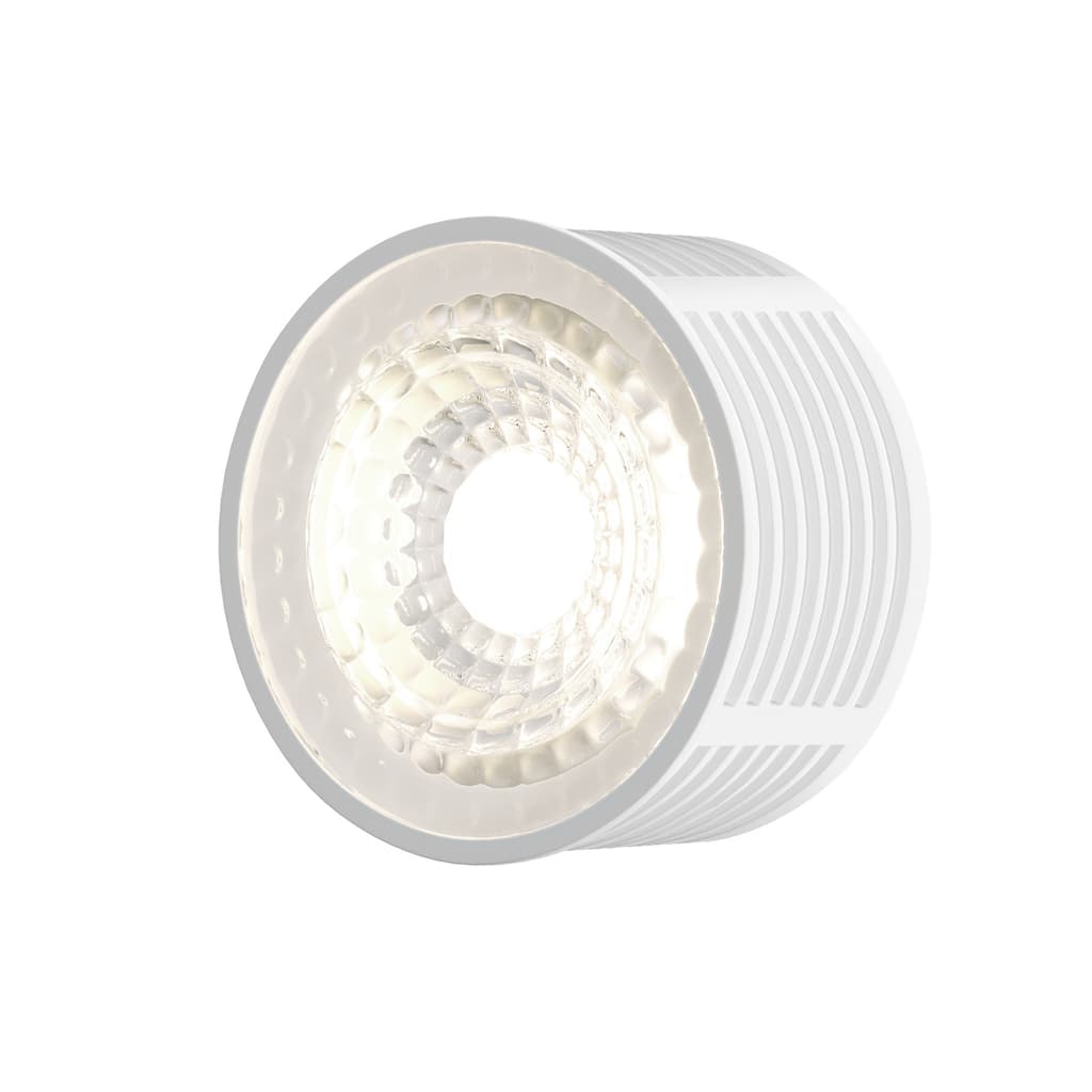 DENKIRS – svetelný zdroj, 8 W, 4000 K, Ø 50 mm, biela