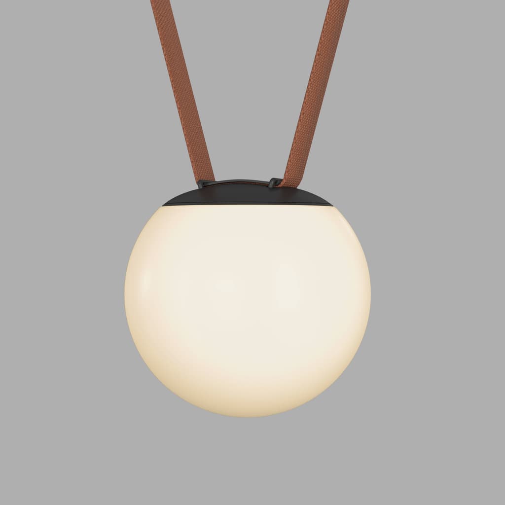 DENKIRS BELTY ORB – koľajnicové svietidlo, 10 W, 3000 K, Ø 150 mm, výška 147 mm, čierna