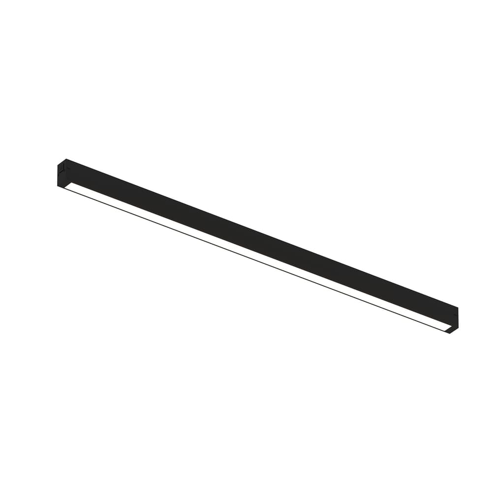 DENKIRS SMART LINEAR – koľajnicové svietidlo, 36 W, dĺžka 800 mm, výška 40 mm, čierna