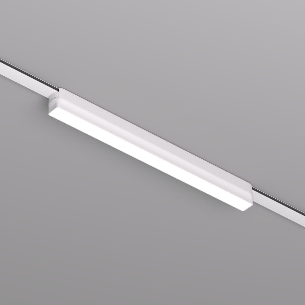 DENKIRS AIR LINEAR – koľajnicové svietidlo, 15 W, 3000 K, dĺžka 340 mm, výška 36 mm, šírka 26 mm, biela