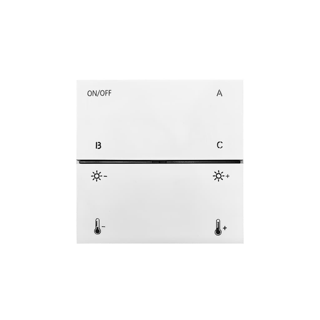 DENKIRS – Nástenný ovládací panel 220V pre koľajnicový systém SMART, dĺžka 86 mm